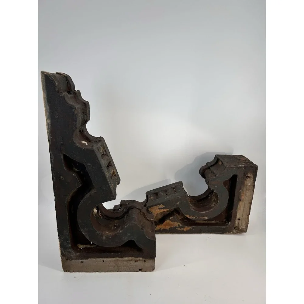 Antique Victorian Style Corbels Shelf Counter Brackets Architectural Salvage 16